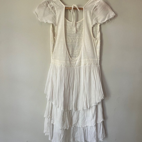 Free People Lace Ruffle Dress - Picture 2 of 4